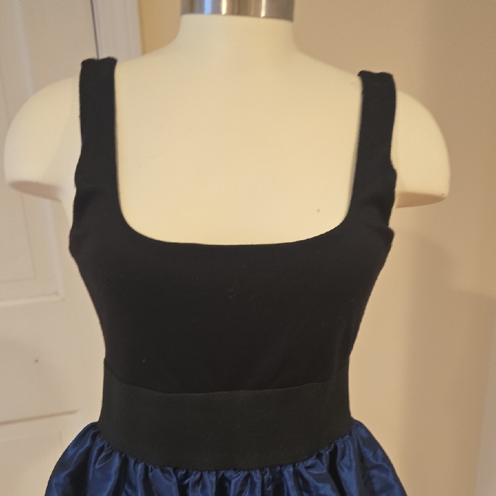 Agua by Agua Bendita Black and Navy Mini Dress - Picture 5 of 6